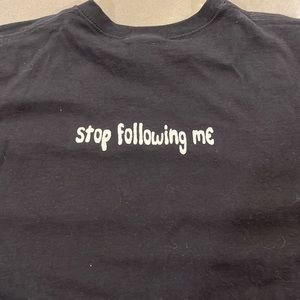 ‘Stop staring at me’ T-shirt